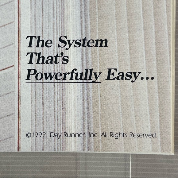 Day Runner vintage zip around organizer - Picture 11 of 12